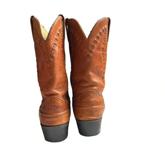 Women’s Durango Brown Cowboy Boots Leather SIZE 10EE - Picture 3 of 13